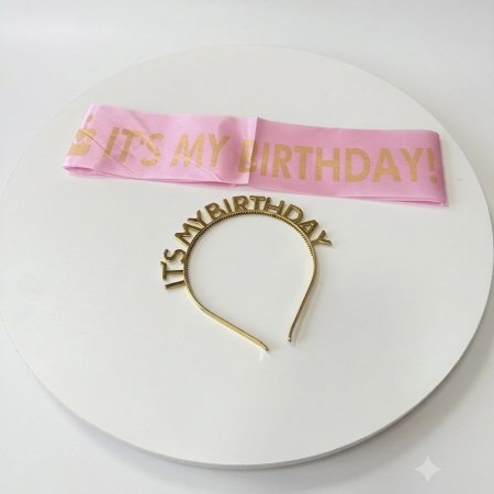 طوق و شاح lt’s my Birthday